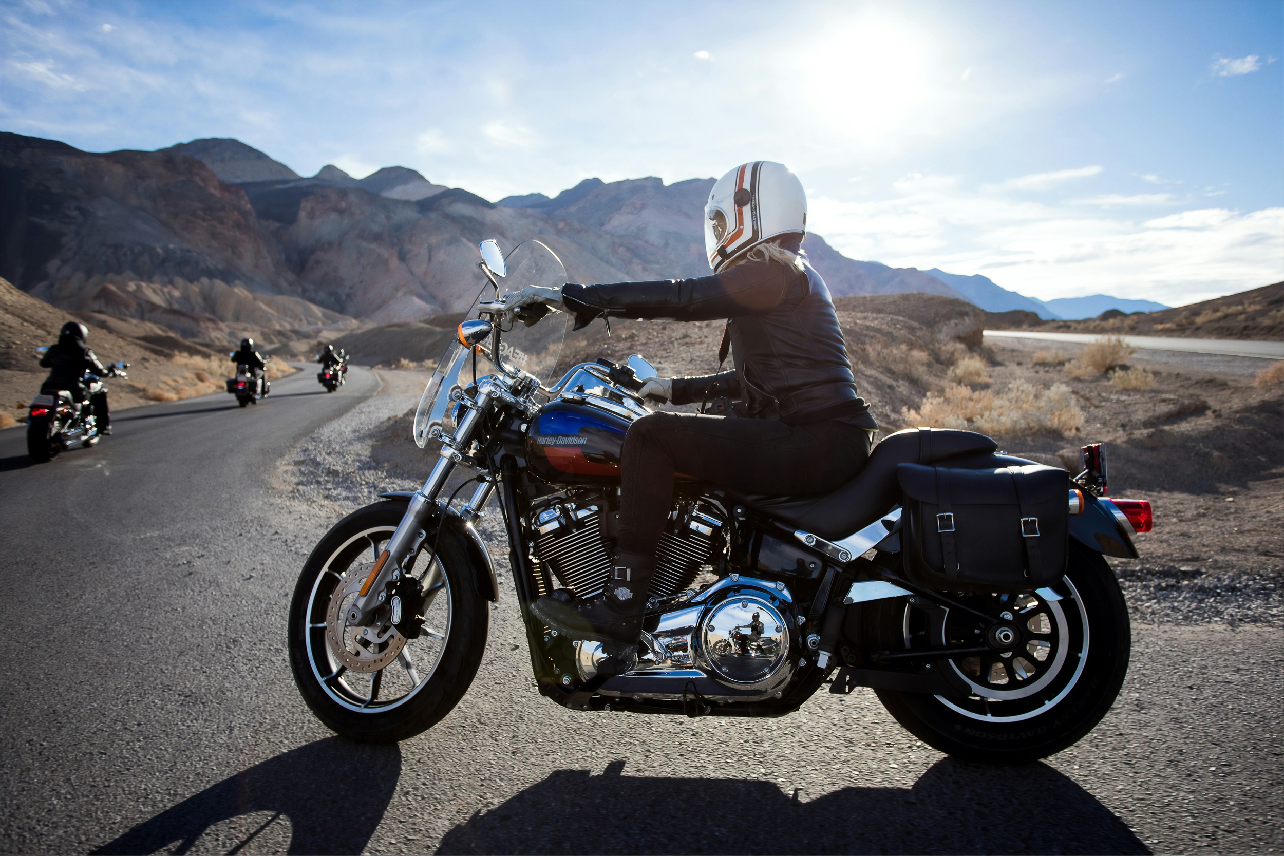 Photos d'un voyage à moto aux Etats-Unis.